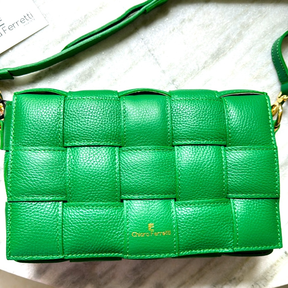 Chiara Ferretti genuine leather bag NEW